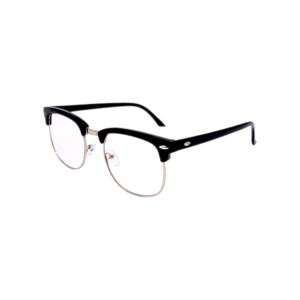 Floor Eyeglasses-Black-Silver- 56-21-145