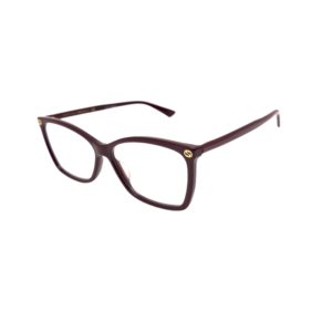 Gucci 0025O 007 56-14-140 Burgundy