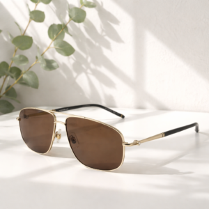 Mont Blanc 0069S 003 Gold- Brown-60-13-145