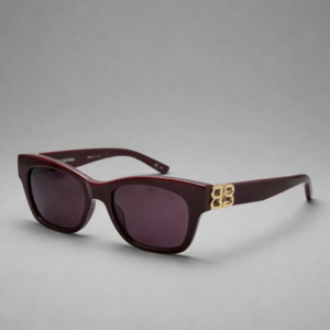 Balenciaga 0132S 004 Burgundy 53-20-145