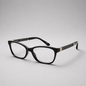 Jimmy Choo 105 P9X Black Glitter Black 55-14-135