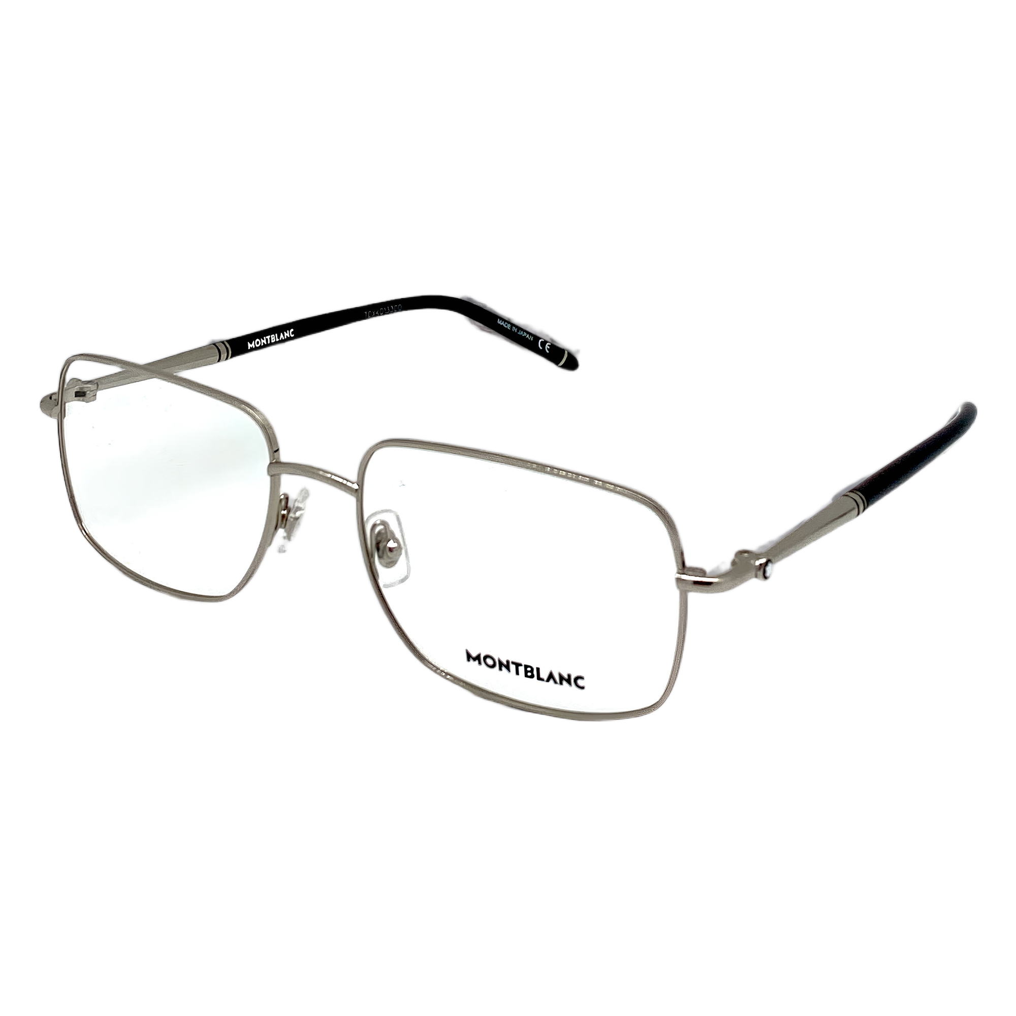 Mont Blanc 0072 eyeglasses 004 57-18-145 Silver Transparent