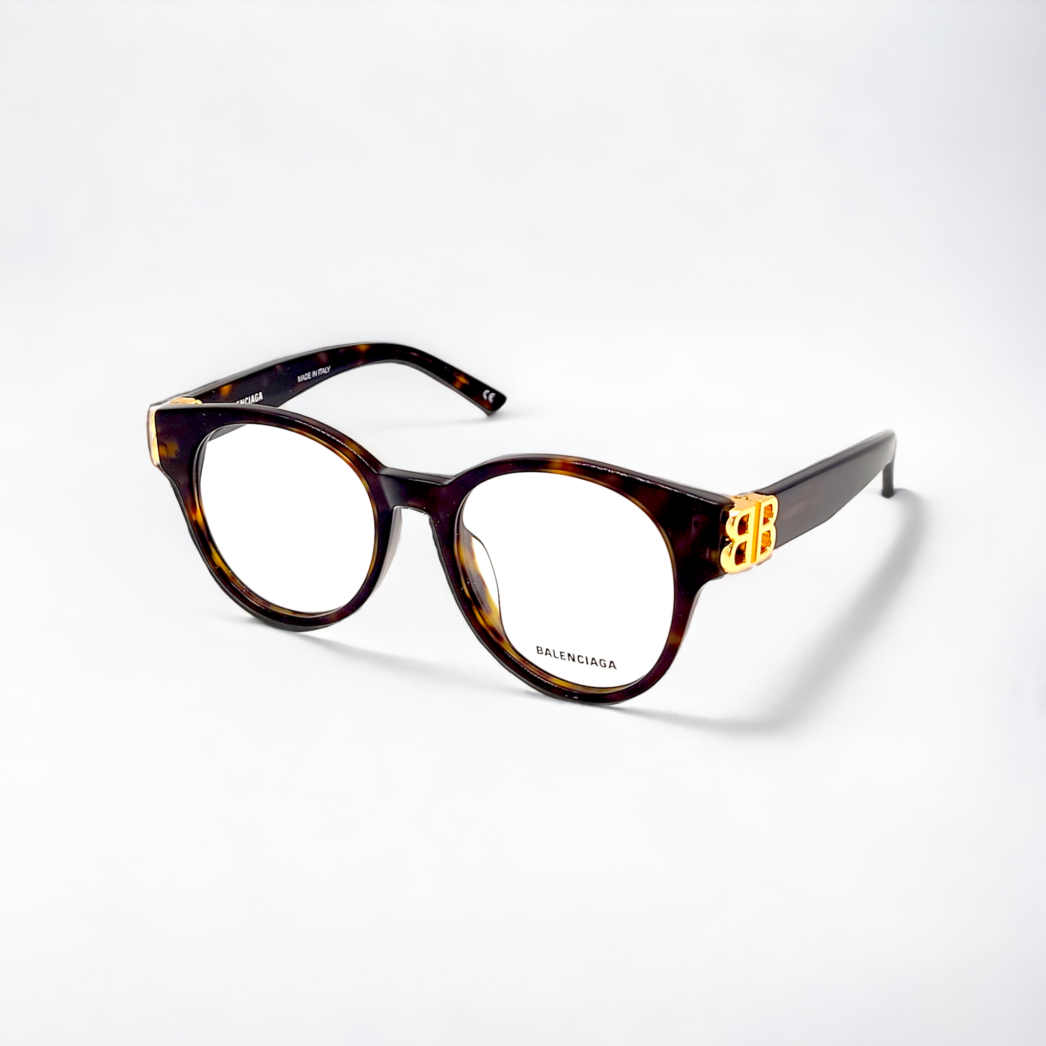 Balenciaga 0173O 002 Havana-Transparent 51-18-140