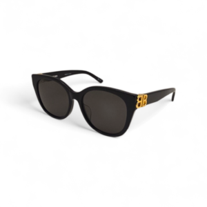 Balenciaga 0103SA 001 Black-Gold-Grey 57-18-145