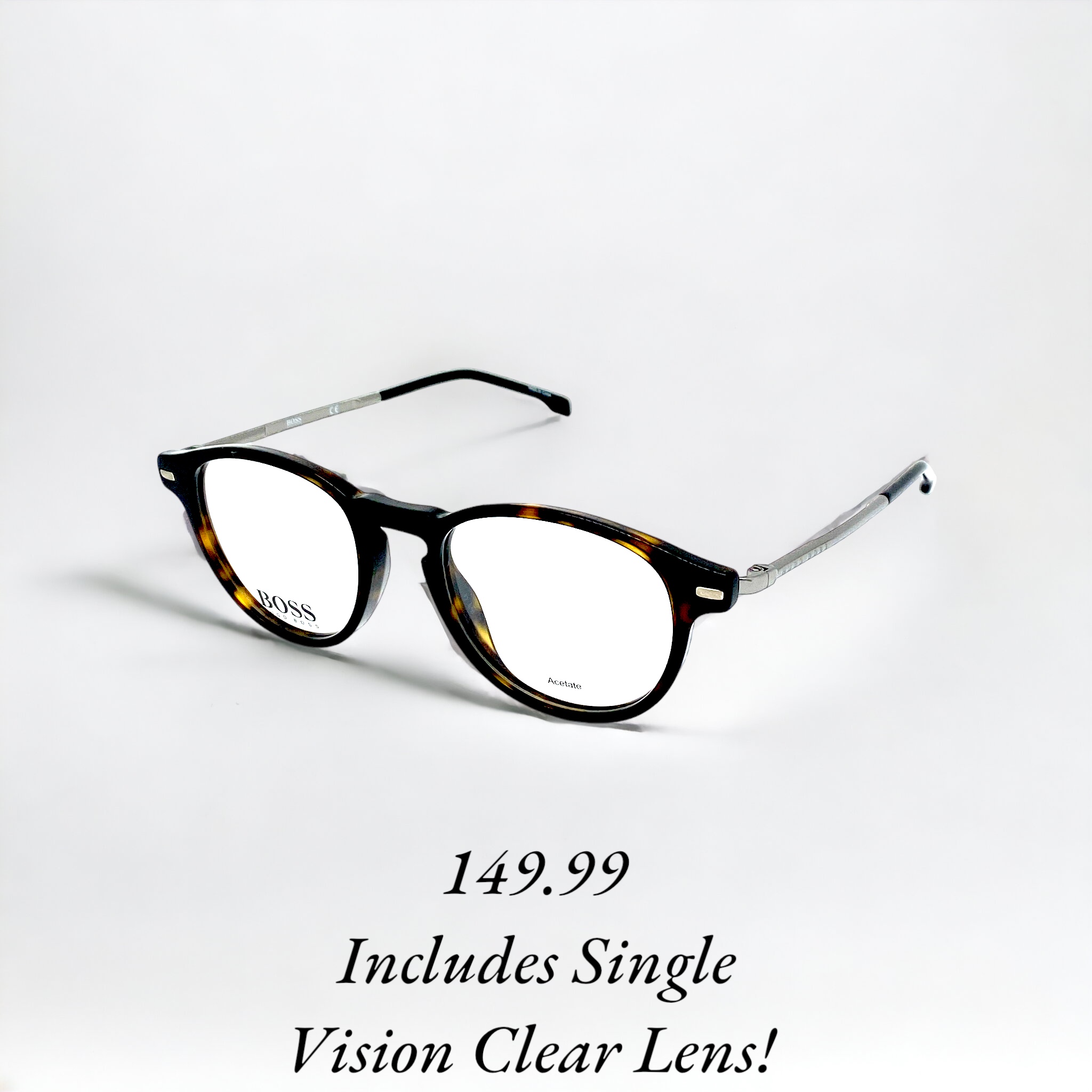 Hugo Boss 1093 49-20-145 Havana