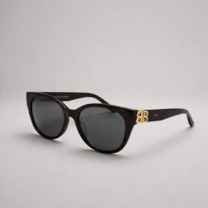 Balenciaga 0103SA 002 Havana-Gold-Green 57-18-145