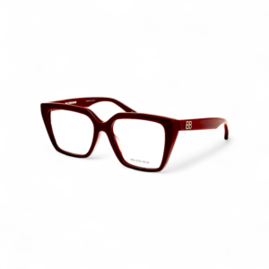 Balenciaga 0130O 006 Burgundy-Transparent 53-17-145