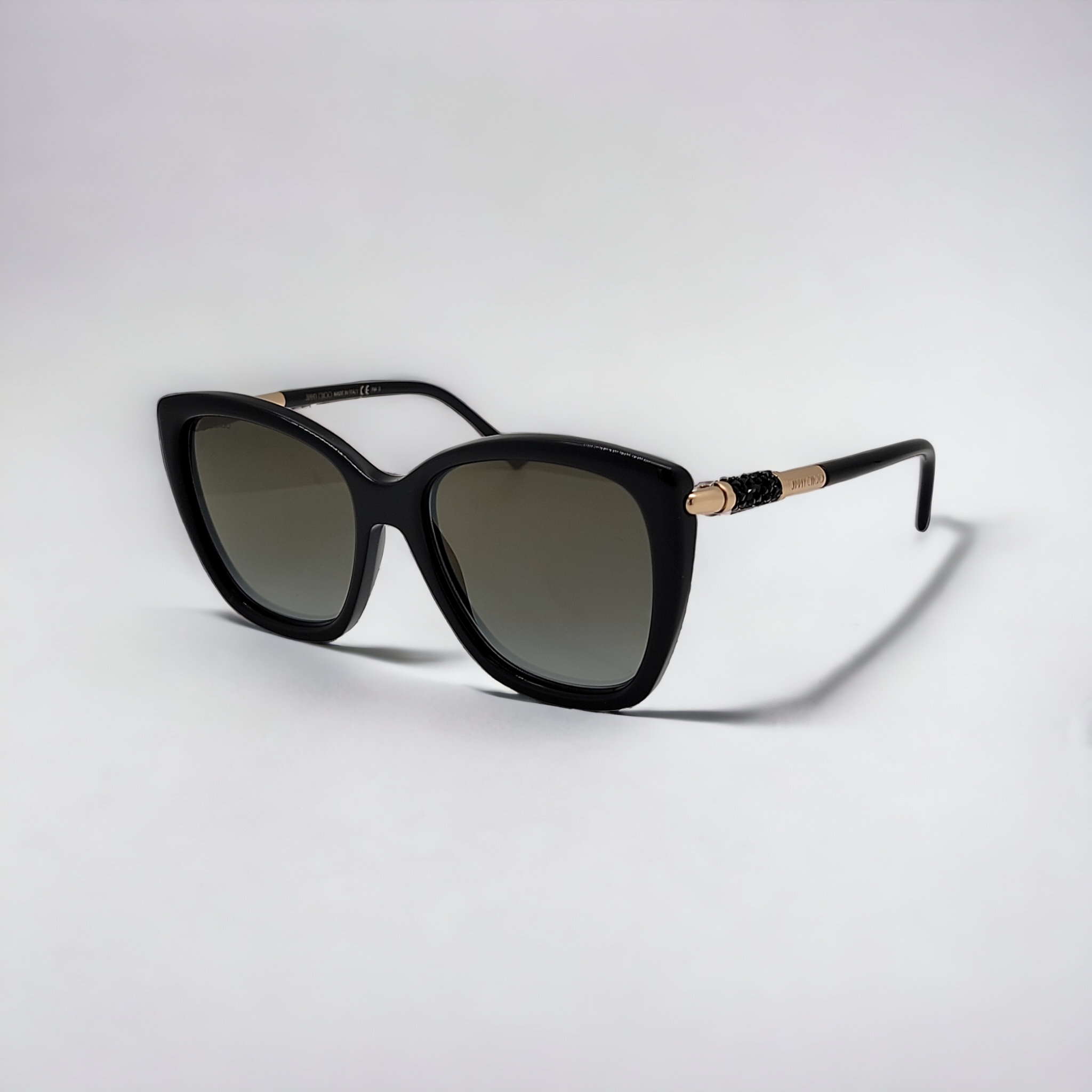 Jimmy Choo Rose/S 55-18-140 0086 Rose Gold-Havana