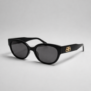 Balenciaga 0050S 001 Black-Black-Grey 55-20-140