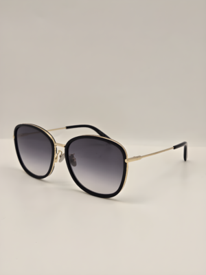 Bottega Veneta 0220SK 001 Black-Black-Grey  59-18-150