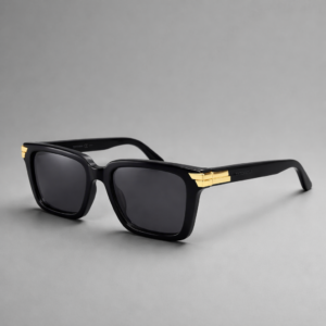 Bottega Veneta 1005S 001 Black-Black-Grey 53-21-145