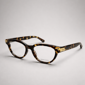 Bottega Veneta 1106O 002 Havana-Havana-Transparent 52-18-140
