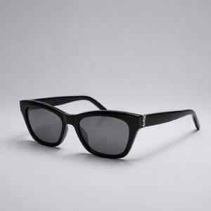 Saint laurent M79 001 Black Black Silver 56-15-140