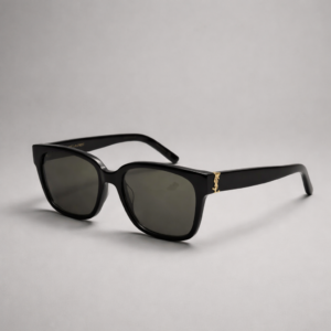 Saint Laurent M40 003 Black-Black-Grey 54-18-140