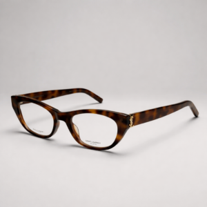 Saint Laurent M80 002  Havana-Havana-Transparent 52-19-140