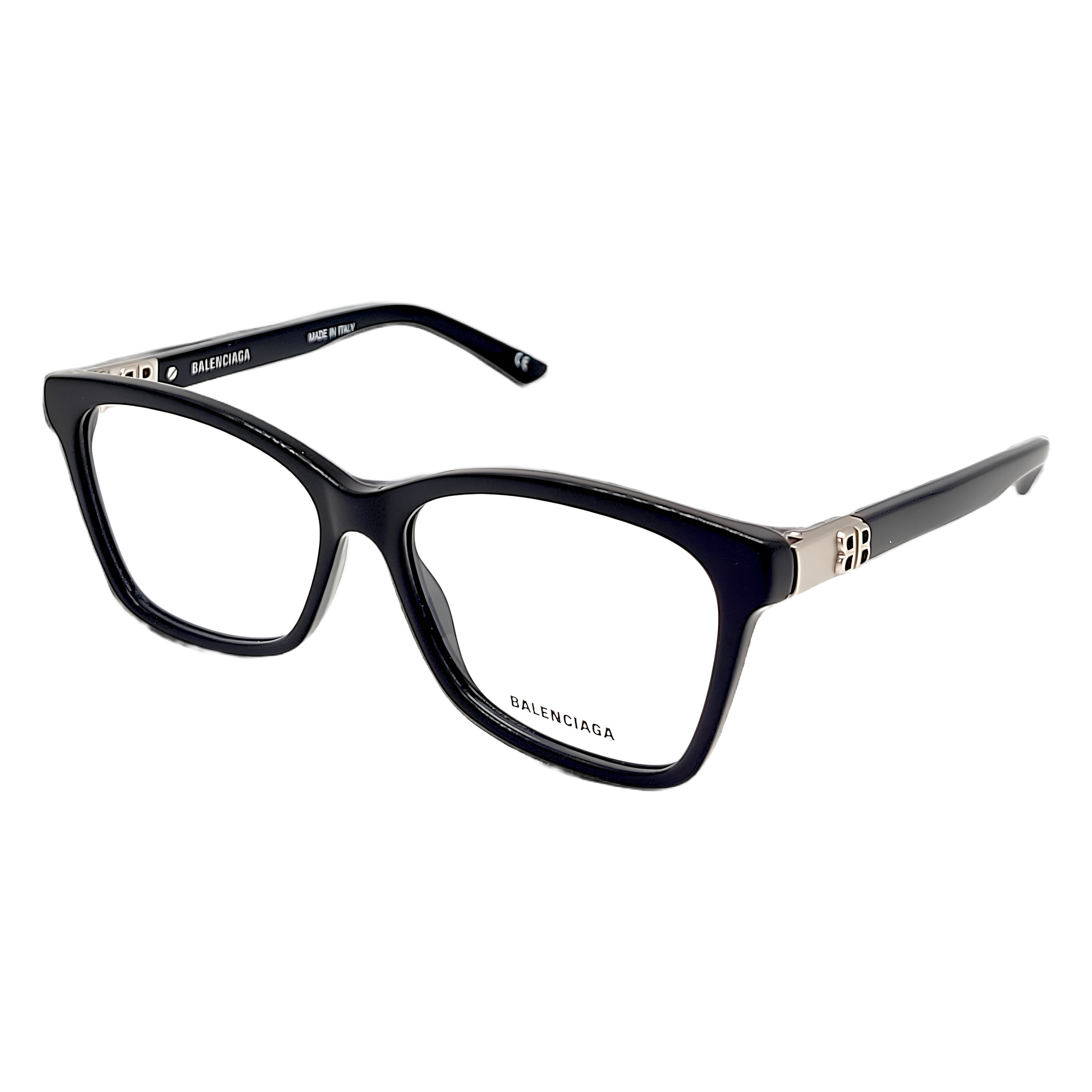 Balenciaga 0186O 001 Black -Transparent 55-15-140