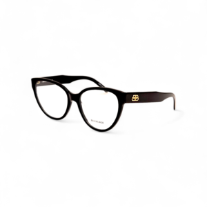 Balenciaga 0064  001 Black-Transparent 54-18-140