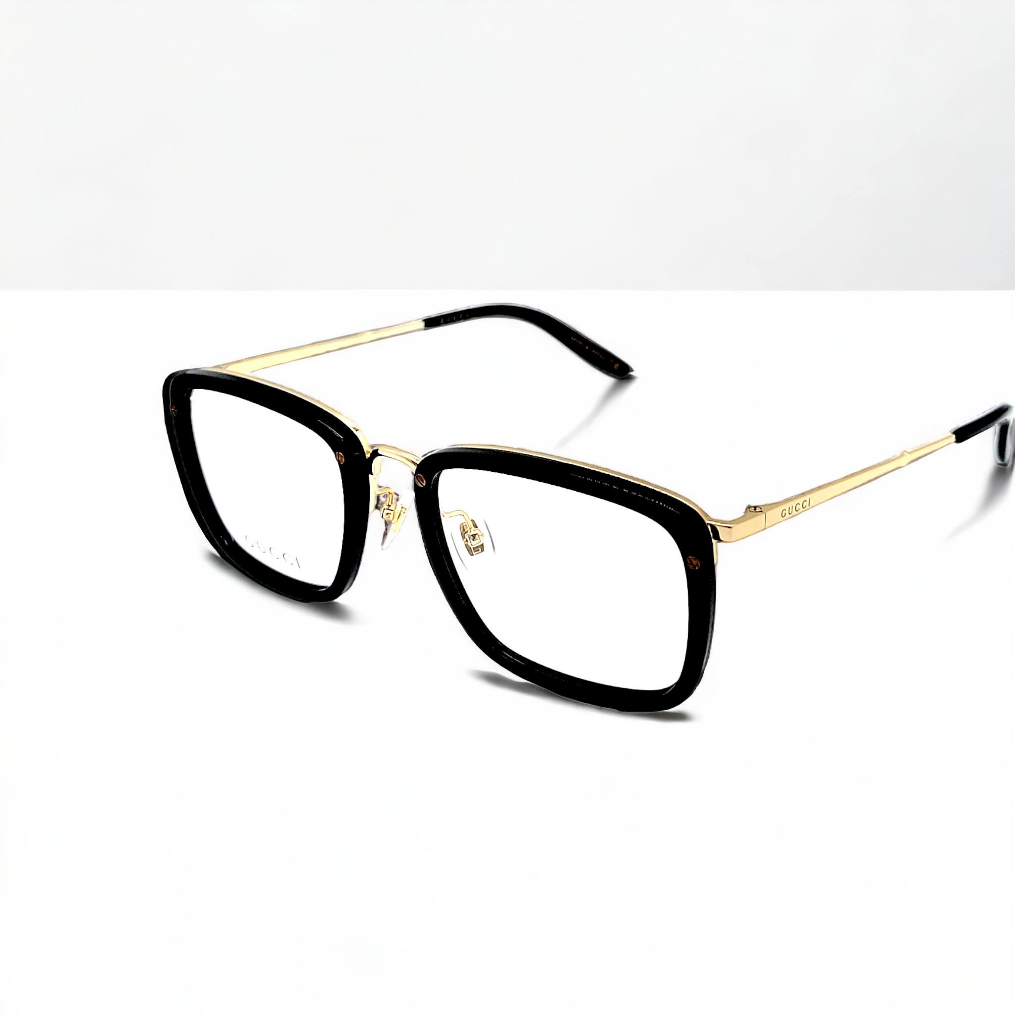 Gucci 0676 001 53-21-145 Black -Gold