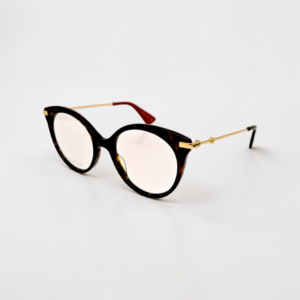 Gucci 0109O 002 50-19-140 Havana-Gold
