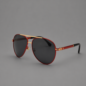 Wolf Red Sunglasses -007 61-14-140