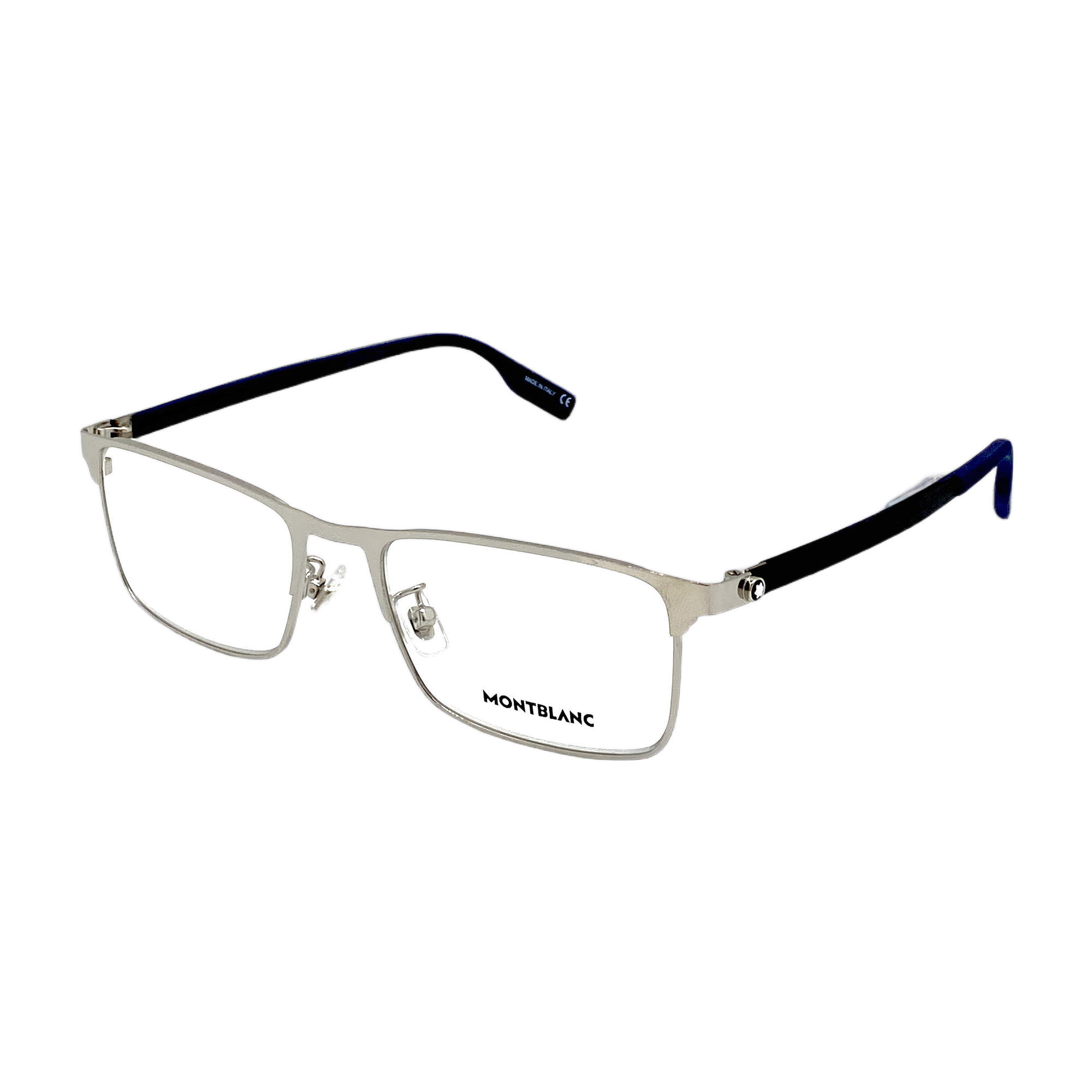 Mont Blanc 0187O 002 54-18-145 Silver Blue Transparent